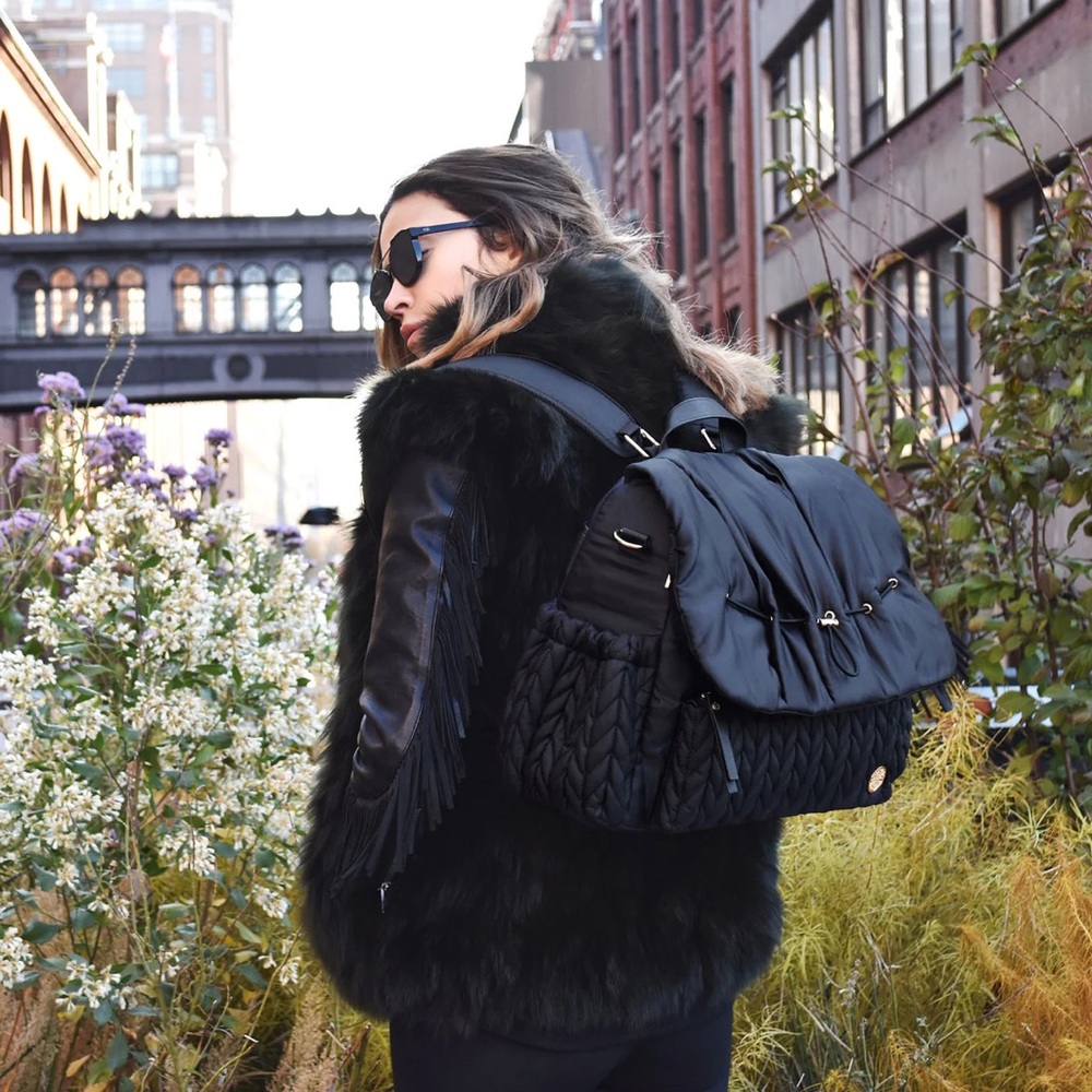 Happ Brand Levy Diaper Backpack - Black
